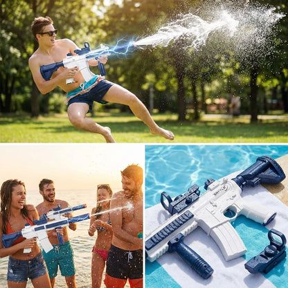 AQUASTRIKE™ M416 – Automatyczny Pistolet na Wodę Przygotuj się na prawdziwą wodną bitwę.