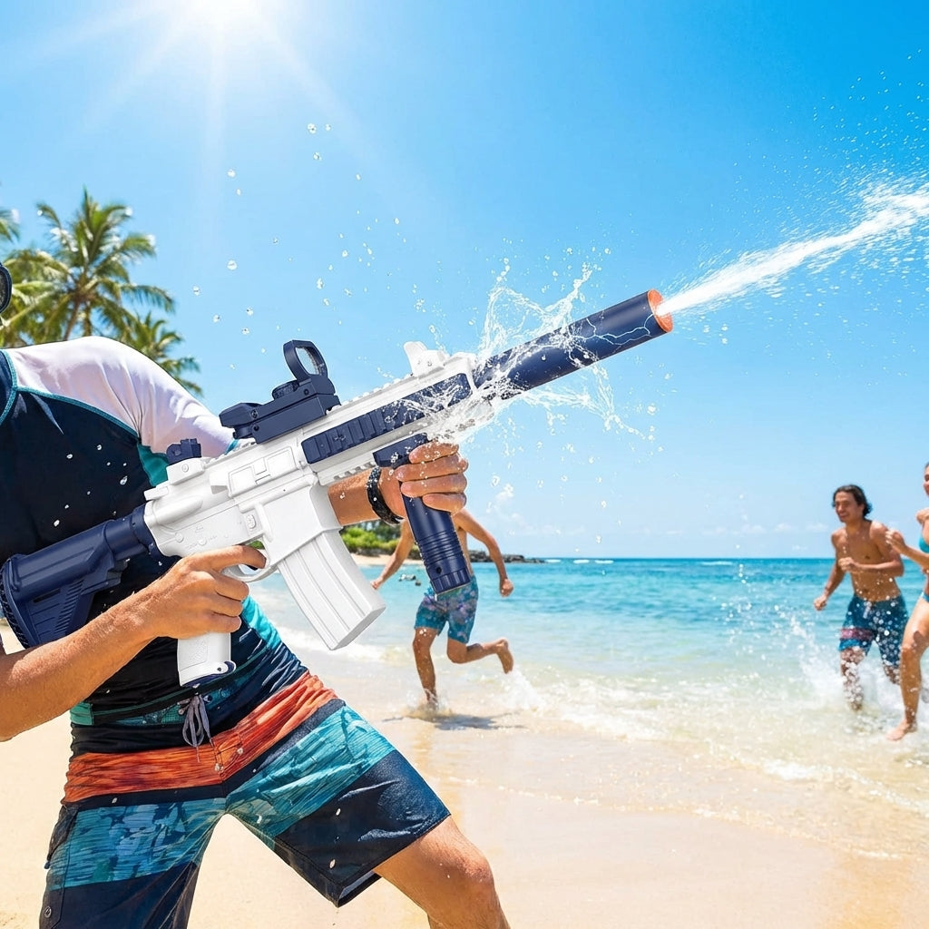 AQUASTRIKE™ M416 – Automatyczny Pistolet na Wodę Przygotuj się na prawdziwą wodną bitwę.
