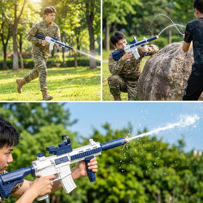 AQUASTRIKE™ M416 – Automatyczny Pistolet na Wodę Przygotuj się na prawdziwą wodną bitwę.